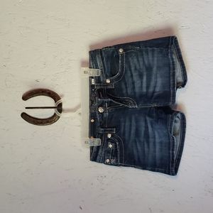 Miss Me Girls Jean Shorts Size 16